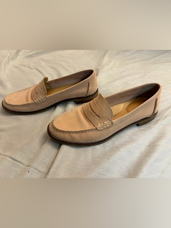 Sperry Shoes - Sperry Women's Seaport Penny Loafer Nubuck Shoe blush pink